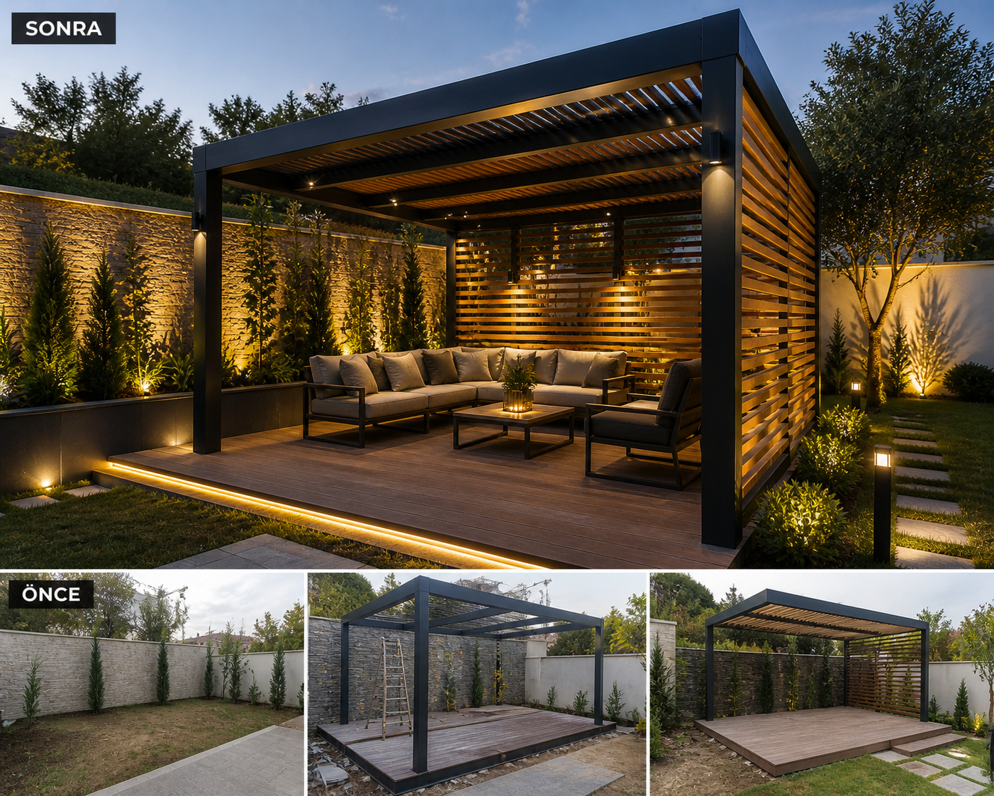 Bahçe & Pergola Uygulaması